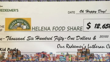 We Raised Over $12,000 for Helena Food Share!