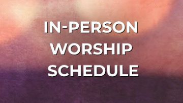 Worship Schedule